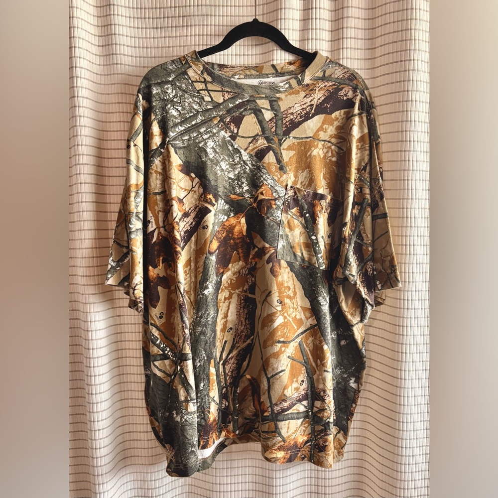 Outfitters Ridge 3XL Men's Short Sleeve Camouflage Shirt